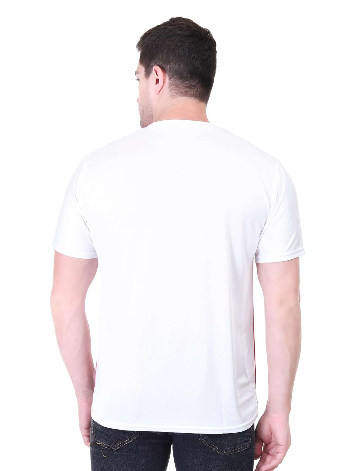 men colourblocked short sleeves regular fit t-shirt - 22615402 -  Standard Image - 3