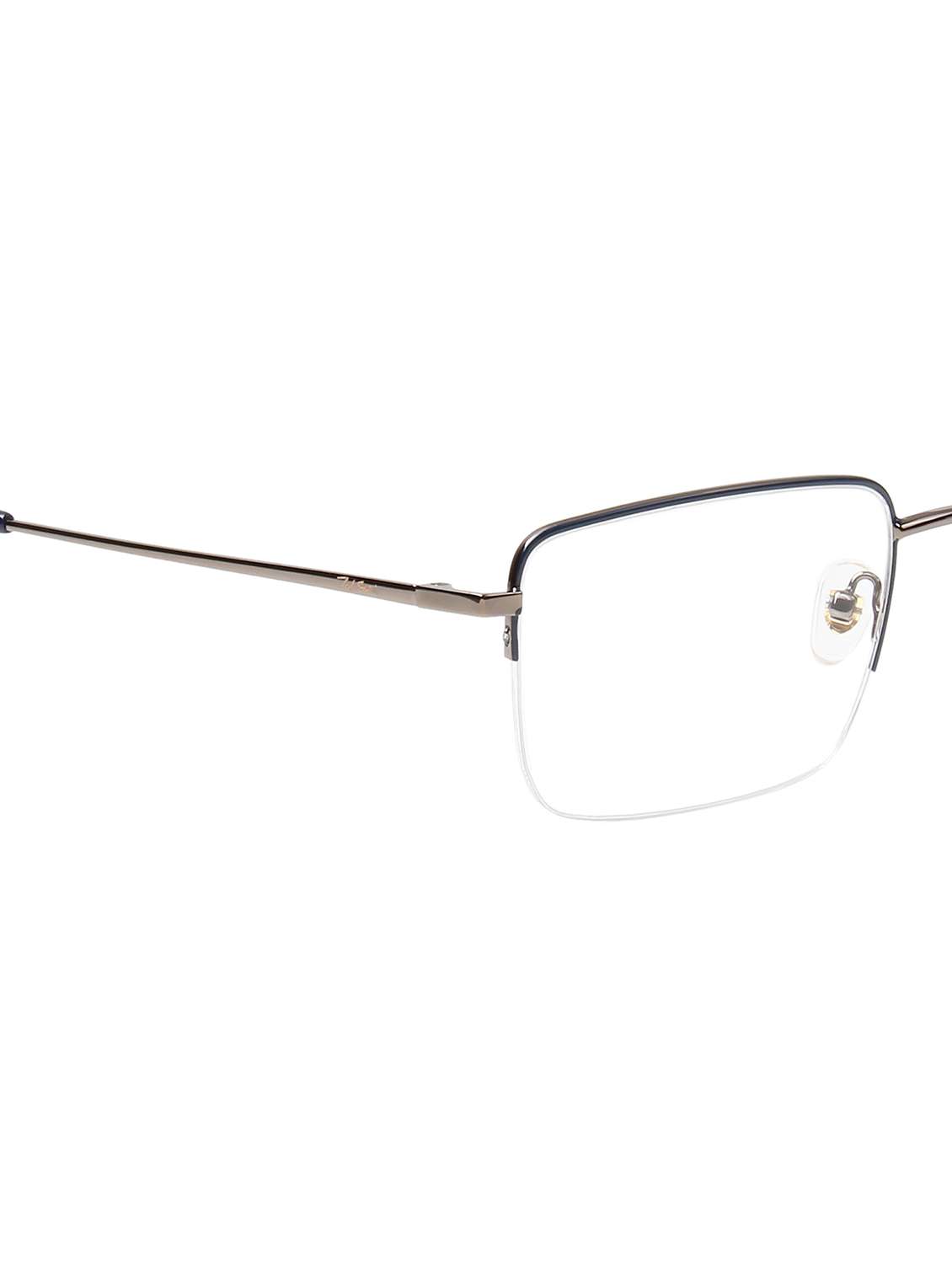 ted smith unisex blue half rim rectangle frame - 22615438 -  Standard Image - 5