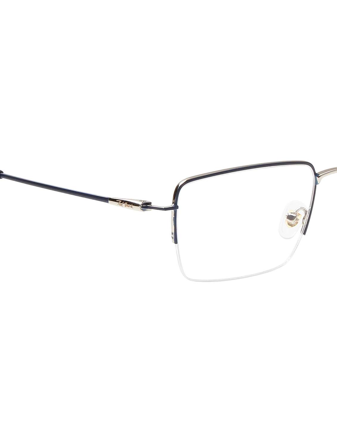ted smith unisex silver half rim rectangle frame - 22615445 -  Standard Image - 5