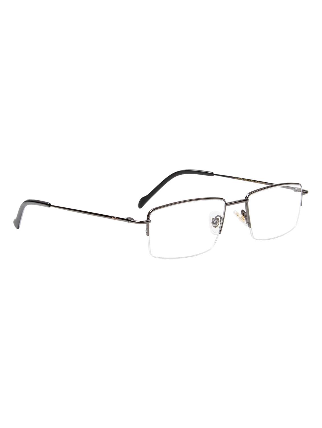 ted smith unisex grey half rim rectangle frame - 22615447 -  Standard Image - 3