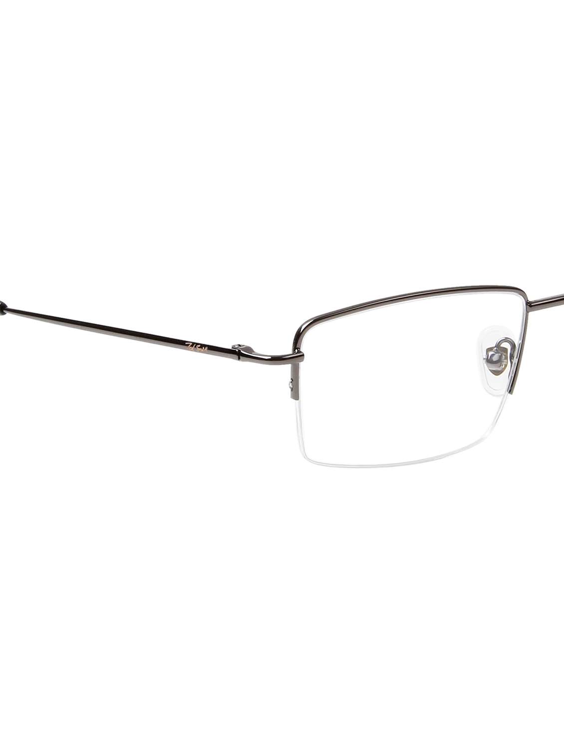 ted smith unisex grey half rim rectangle frame - 22615447 -  Standard Image - 5