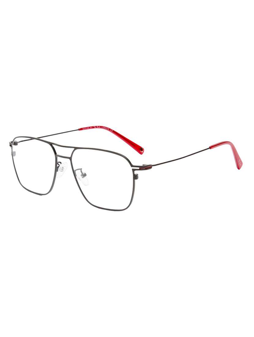 ted smith unisex full rim aviator black frames - 22615455 -  Standard Image - 3