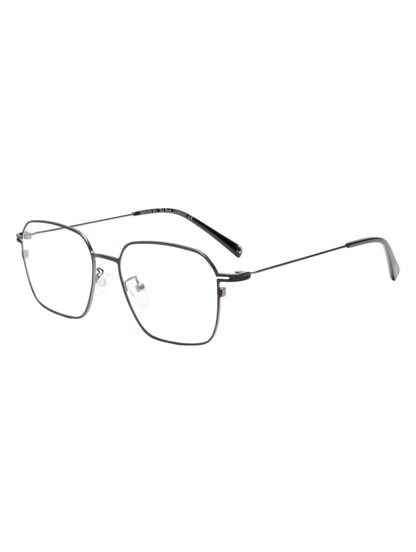 ted smith unisex full rim square black frames - 22615465 -  Standard Image - 3