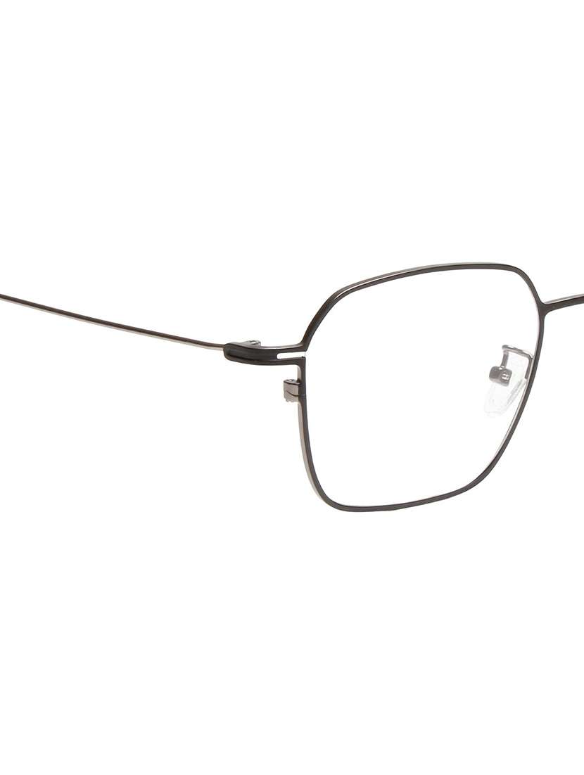 ted smith unisex full rim square black frames - 22615465 -  Standard Image - 5