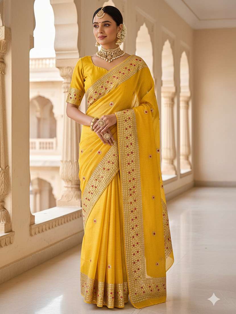 women checkered kota doria saree with blouse