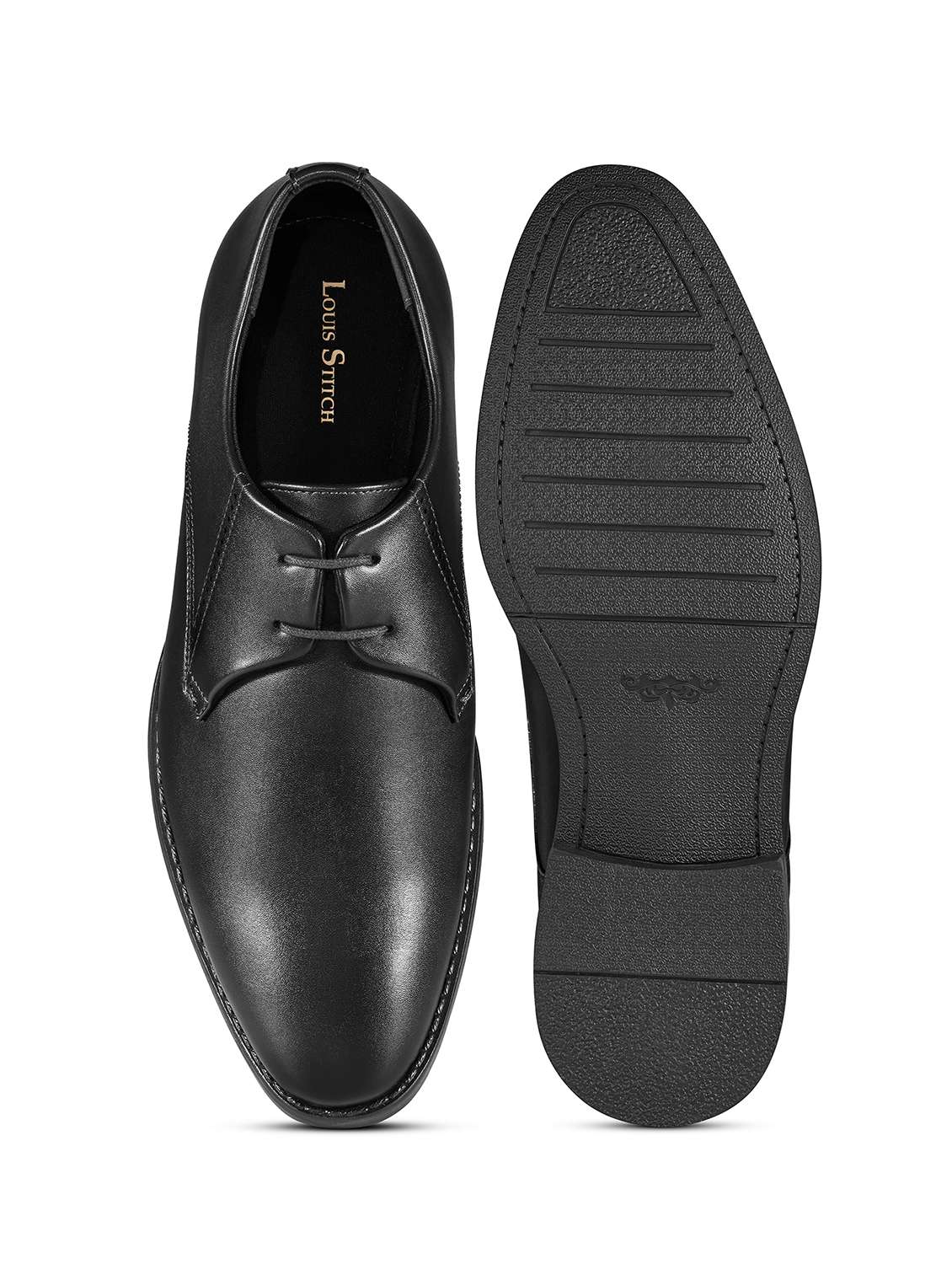 Men Textured Lace Up Oxford Shoes - 22615662 -  Standard Image - 3