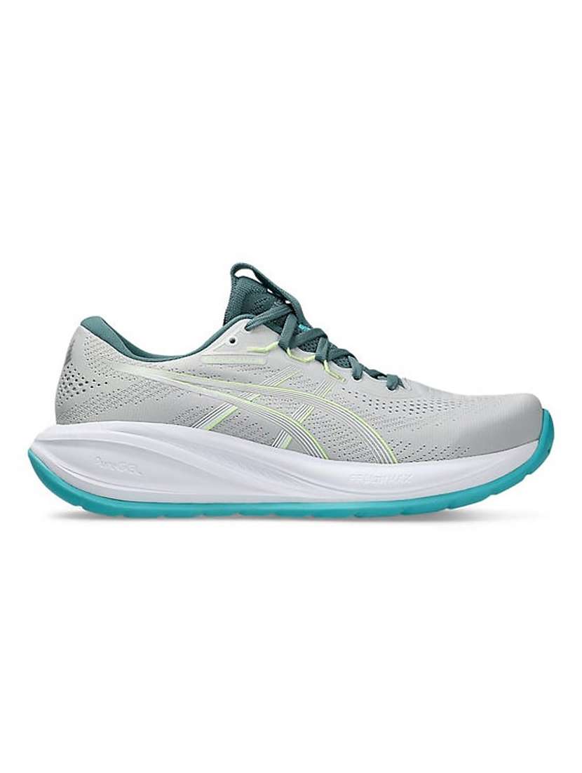 men textured lace up sports shoes