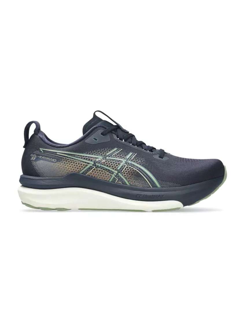 men textured lace up sports shoes