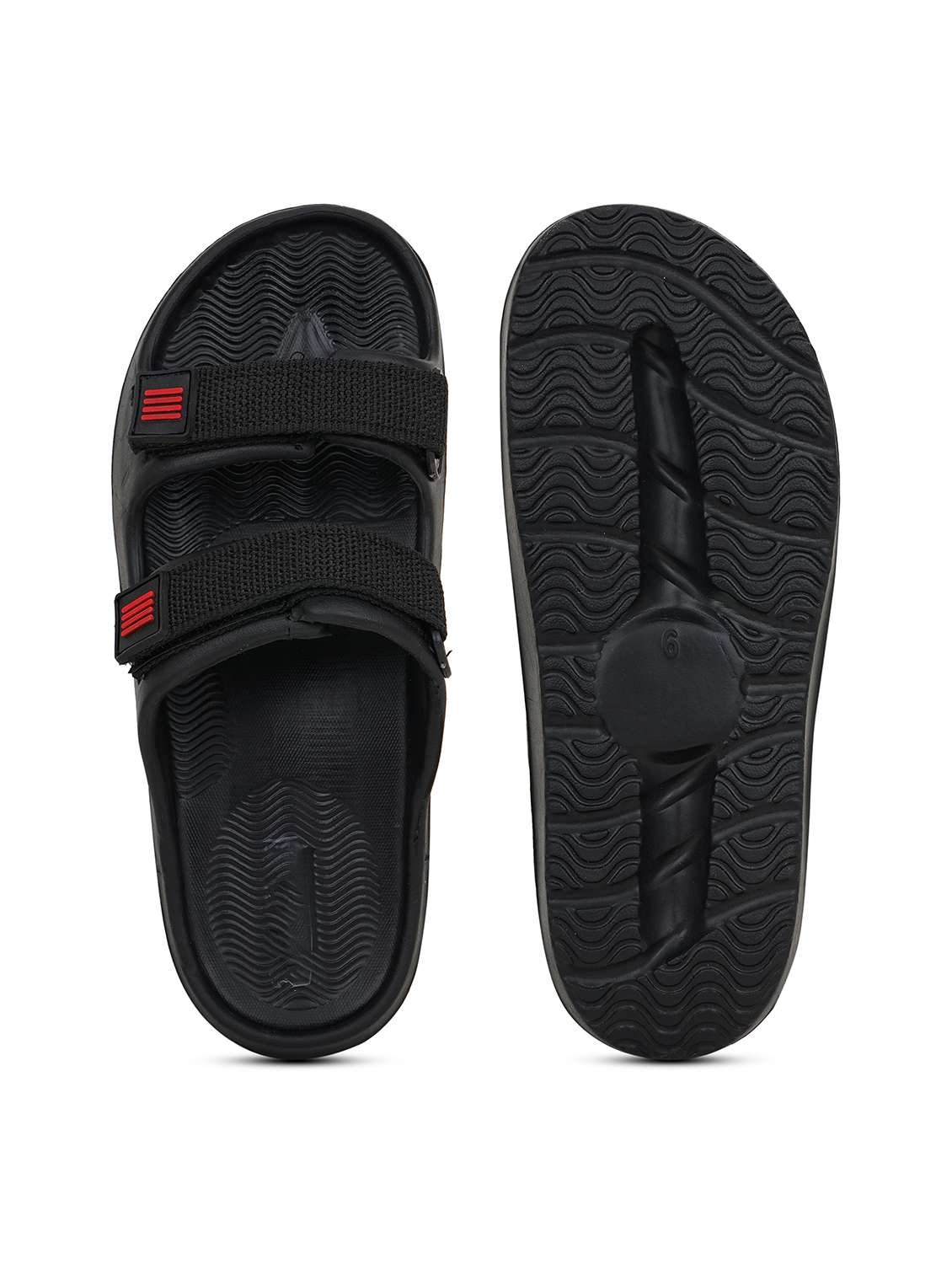 Men Solid Slip On Slider - 22616235 -  Standard Image - 5