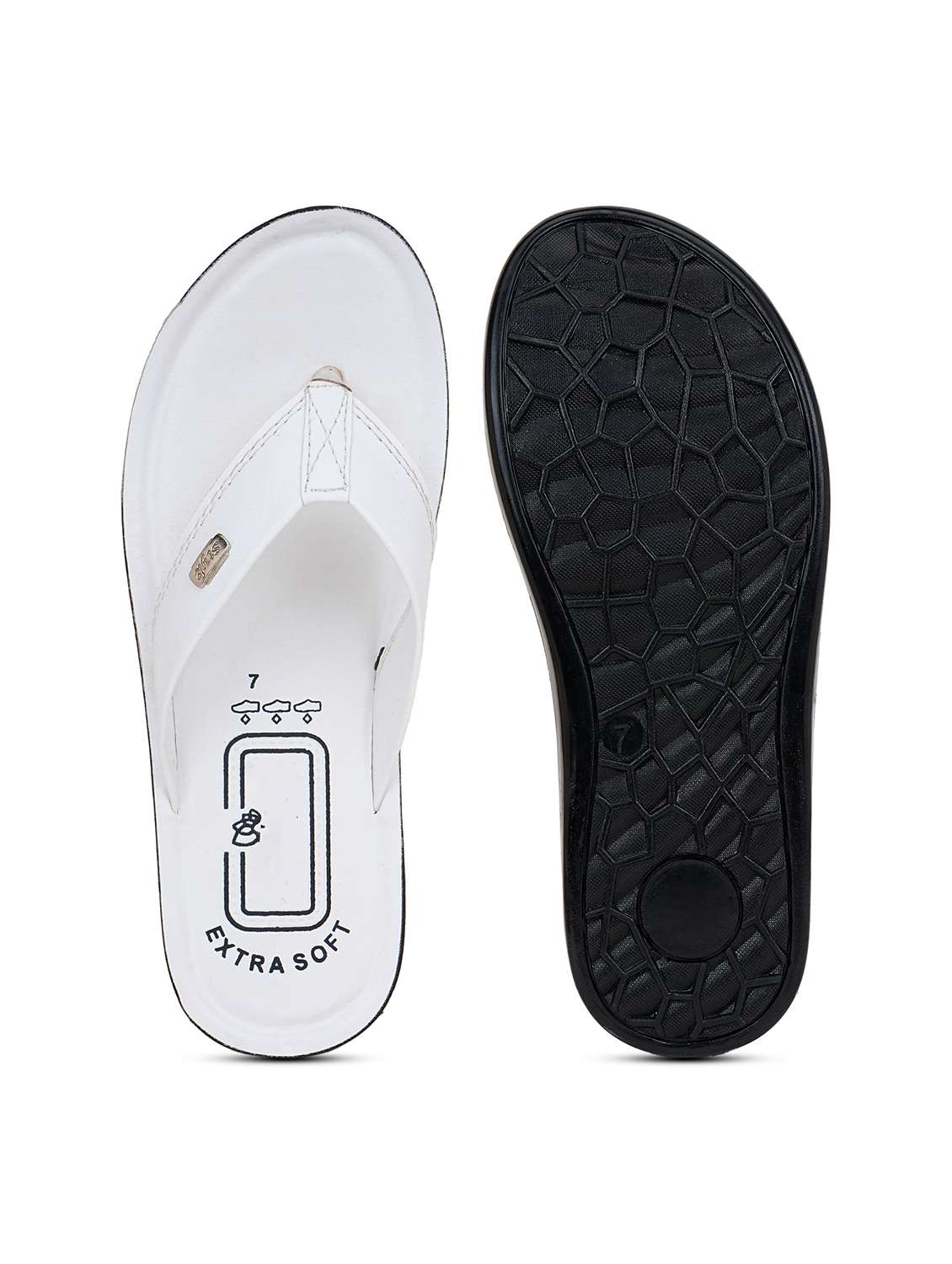 men solid toe separator slipper - 22616244 -  Standard Image - 5