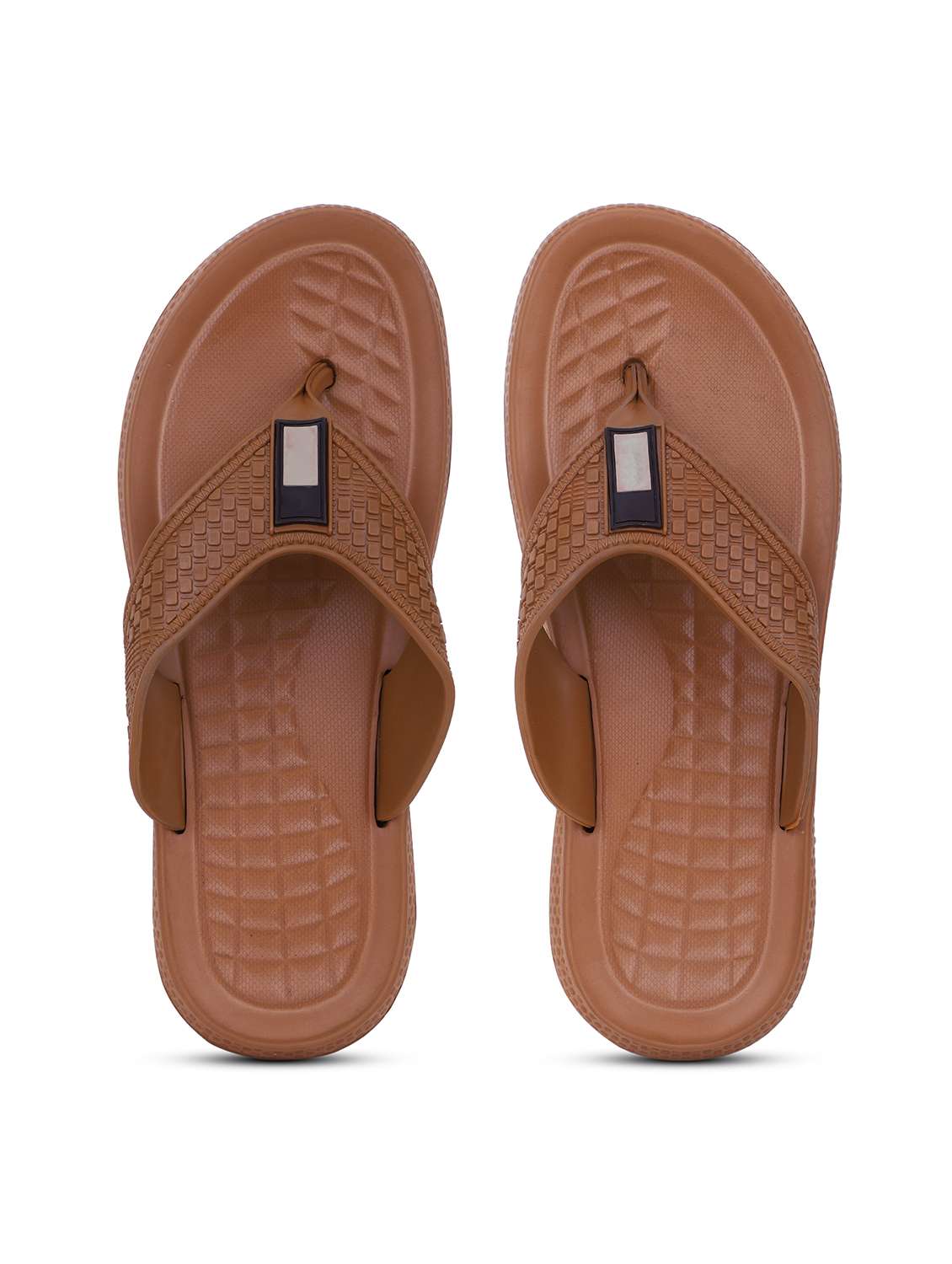 men textured toe separator flip flop - 22616254 -  Standard Image - 3