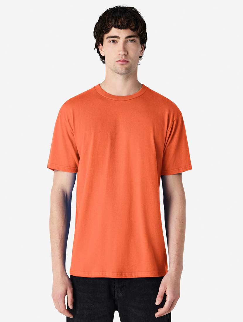 Men Pack Of 2 Solid Short Sleeve T-shirt - 22616620 -  Standard Image - 3