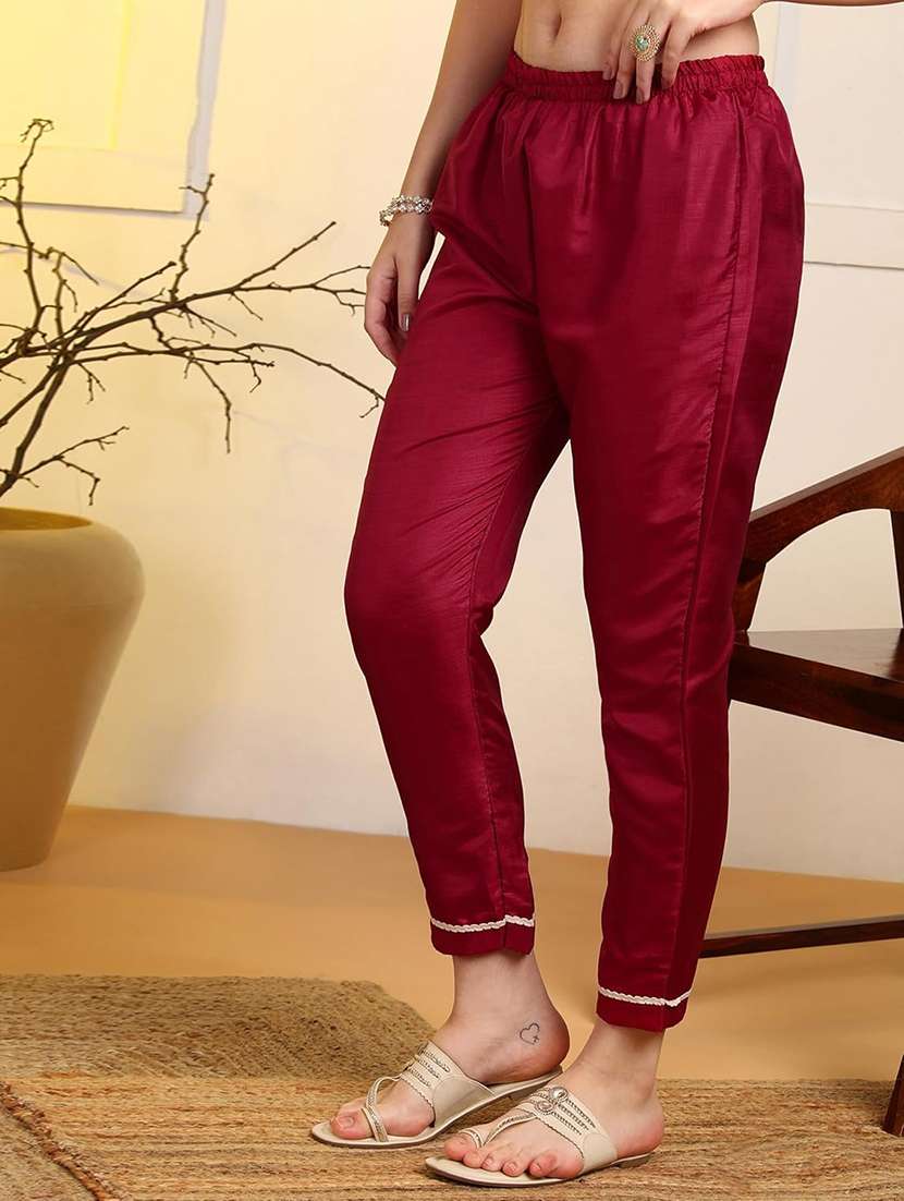 Women Embroidered Three Quarter Sleeves Kurta Pant Set With Dupatta - 22616711 -  Standard Image - 3