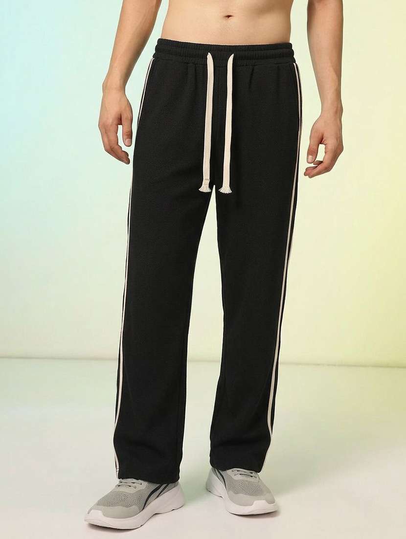 men side taped mid rise regular fir track pant