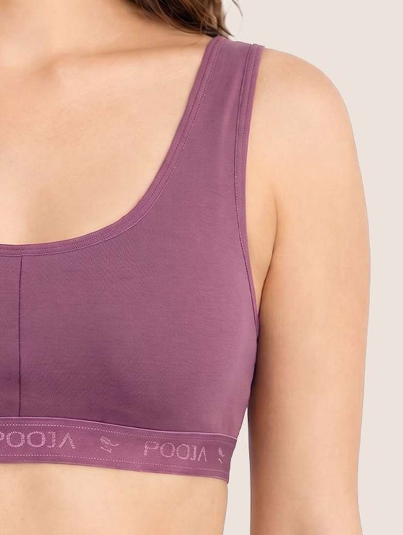 women pack of 2 solid full coverage sports bra - 22617128 -  Standard Image - 5