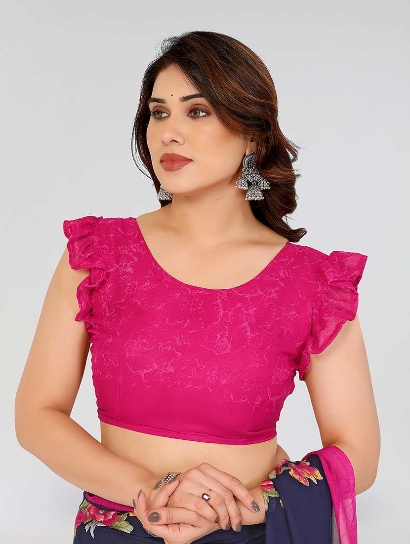 women pack of 2 printed combo saree with blouse - 22617716 -  Standard Image - 3