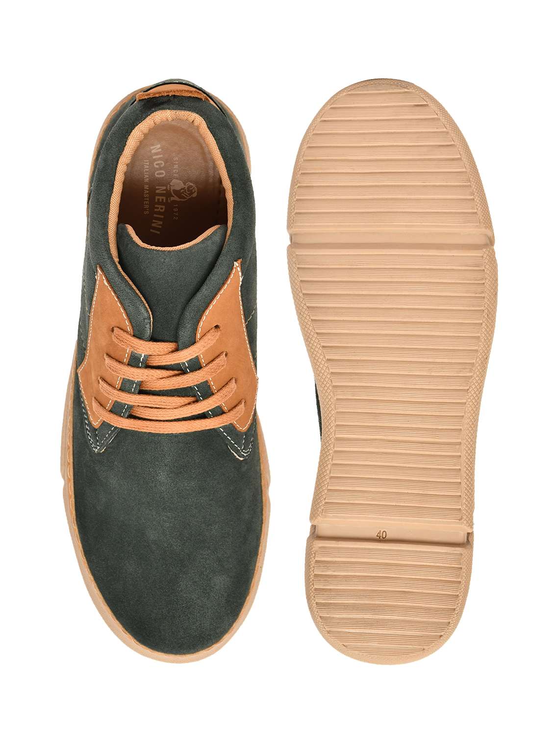 Men Colourblocked Lace Up Low Ankle Boots - 22619340 -  Standard Image - 5