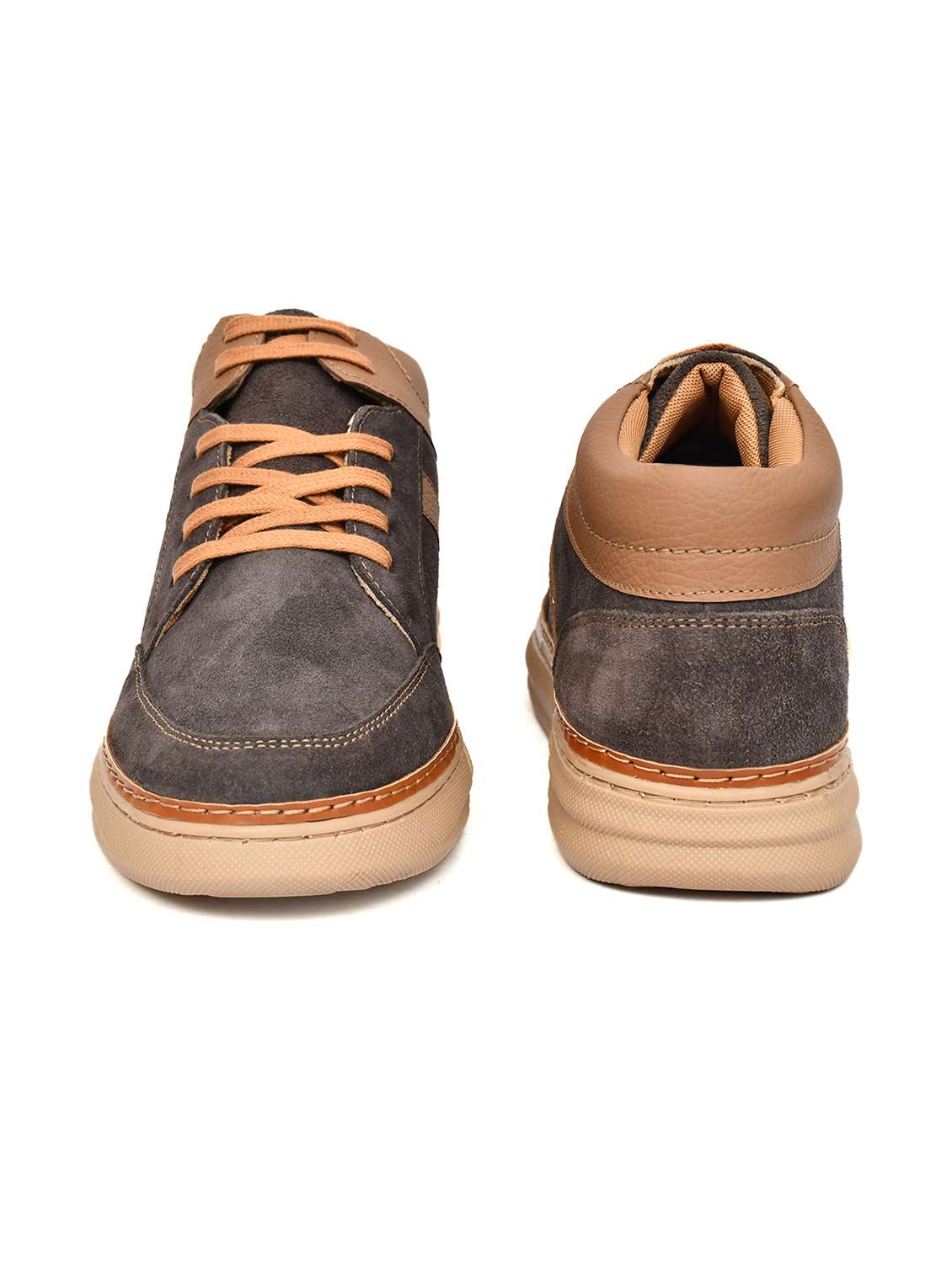 men colourblocked lace up low ankle boots - 22619341 -  Standard Image - 3
