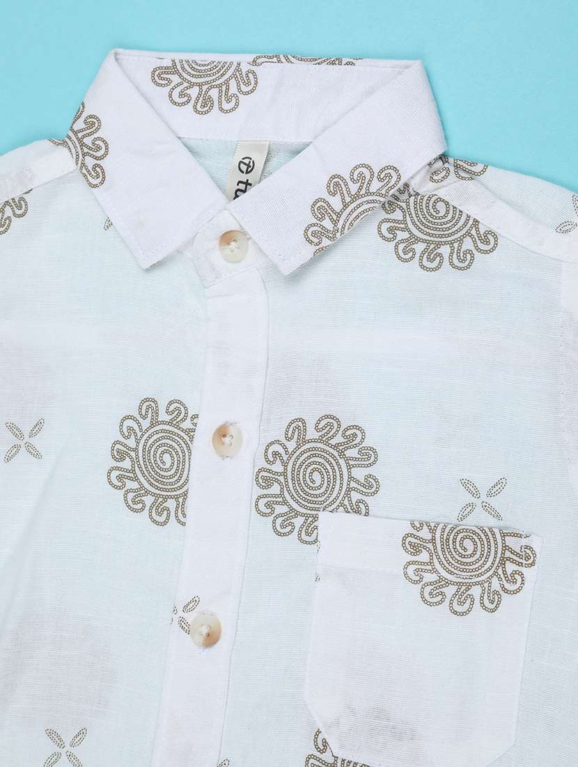 Boys Printed Short Sleeves Regular Shirt - 22619675 -  Standard Image - 3