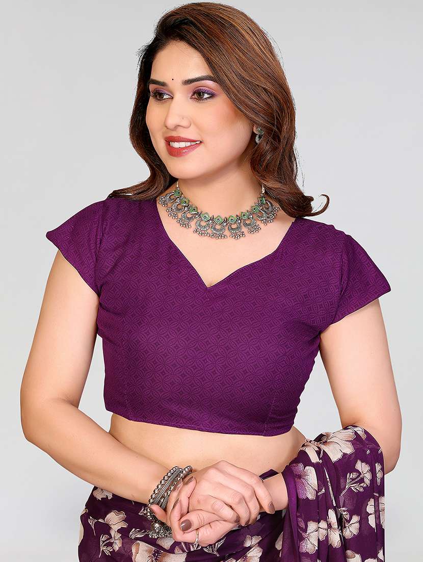 Women Pack Of 2 Printed Combo Saree With Blouse - 22623481 -  Standard Image - 3