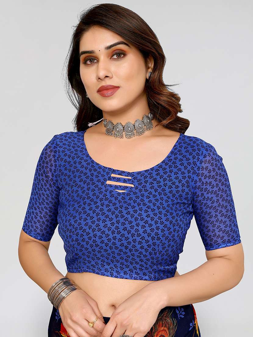 Women Pack Of 2 Printed Combo Saree With Blouse - 22623892 -  Standard Image - 3