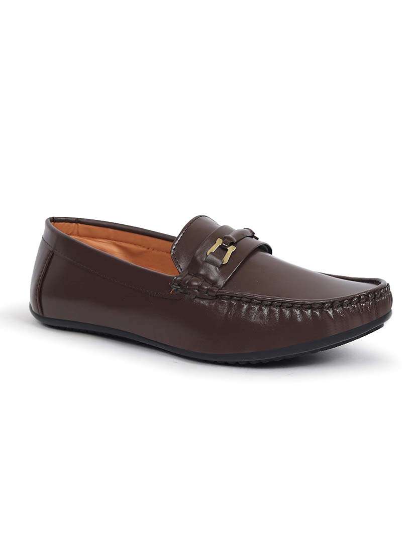 men solid slip on loafer - 22624732 -  Standard Image - 3