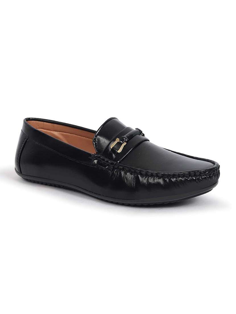 men solid slip on loafer - 22624734 -  Standard Image - 3