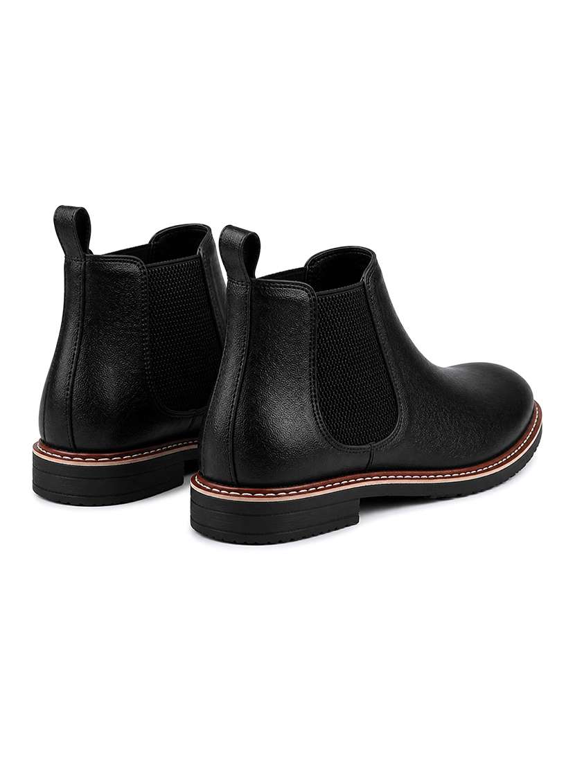 men solid low ankle boots - 22624739 -  Standard Image - 3