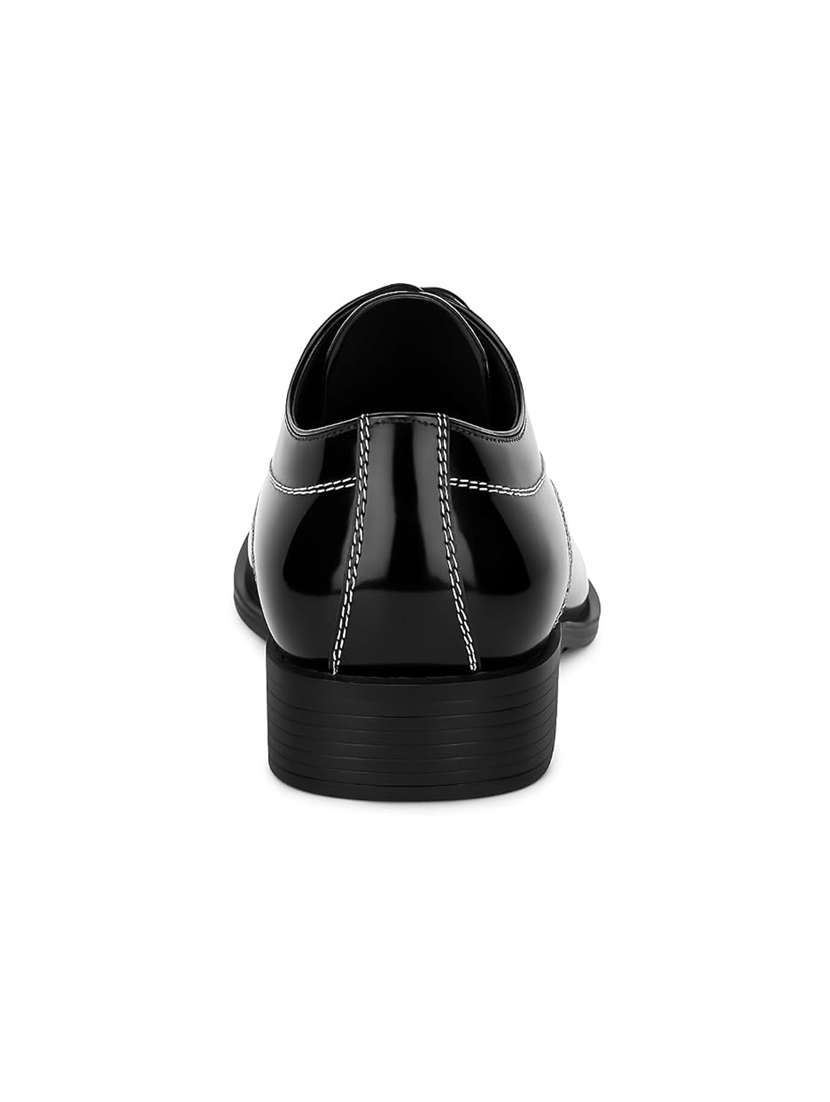 men solid lace up derby shoes - 22624745 -  Standard Image - 3