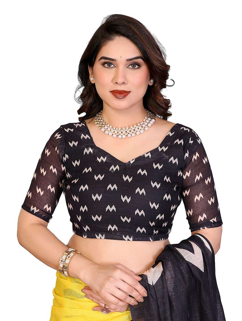 Women Pack Of 2 Printed Combo Saree With Blouse - 22625247 -  Standard Image - 3