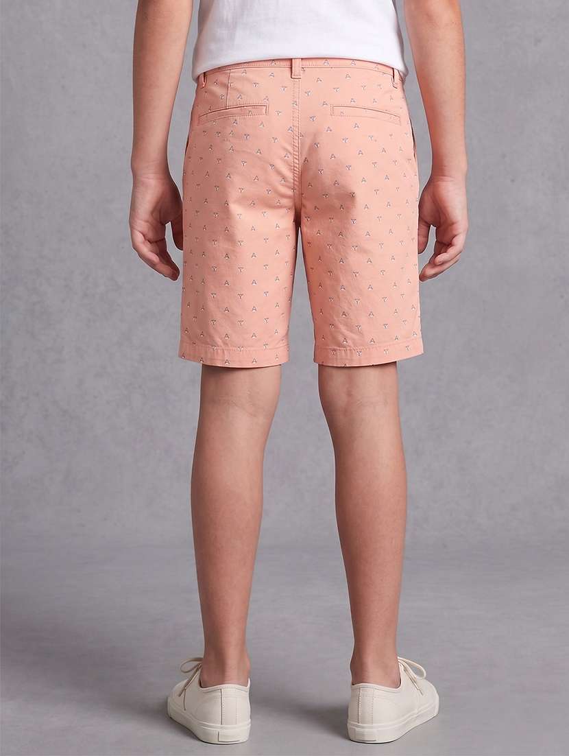 Boys Printed Mid Rise Regular Fit Shorts - 22625675 -  Standard Image - 3