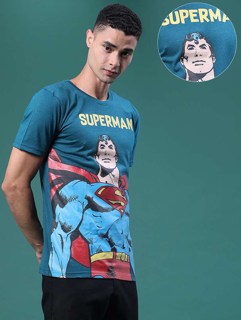 Men Printed Short Sleeves Regular Fit T-shirt - 22627101 -  Standard Image - 3