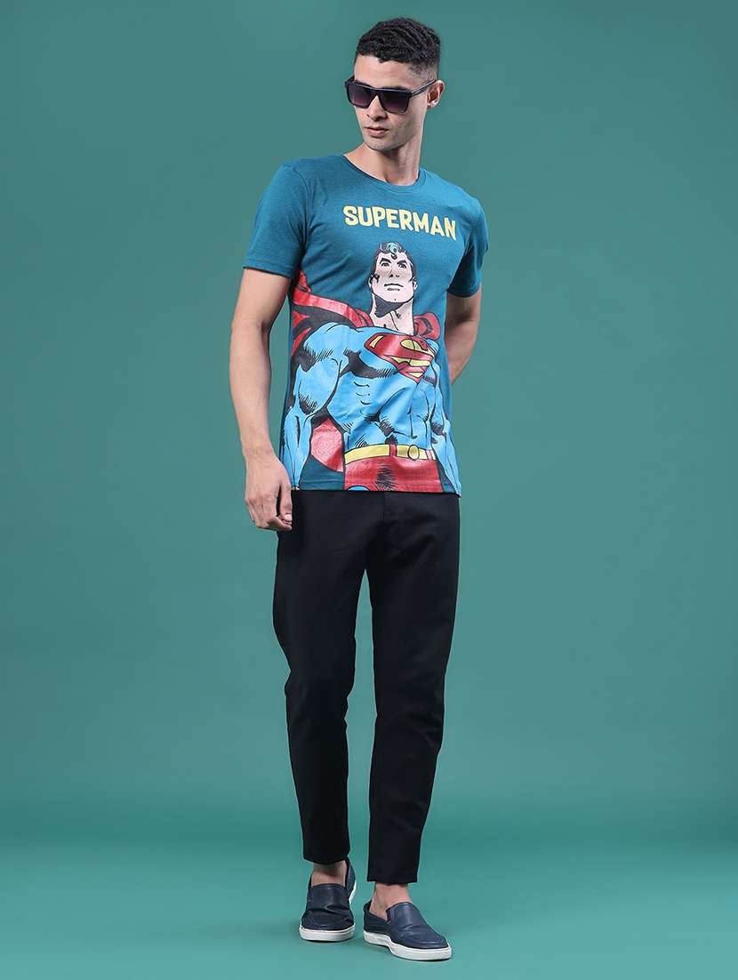 Men Printed Short Sleeves Regular Fit T-shirt - 22627101 -  Standard Image - 5