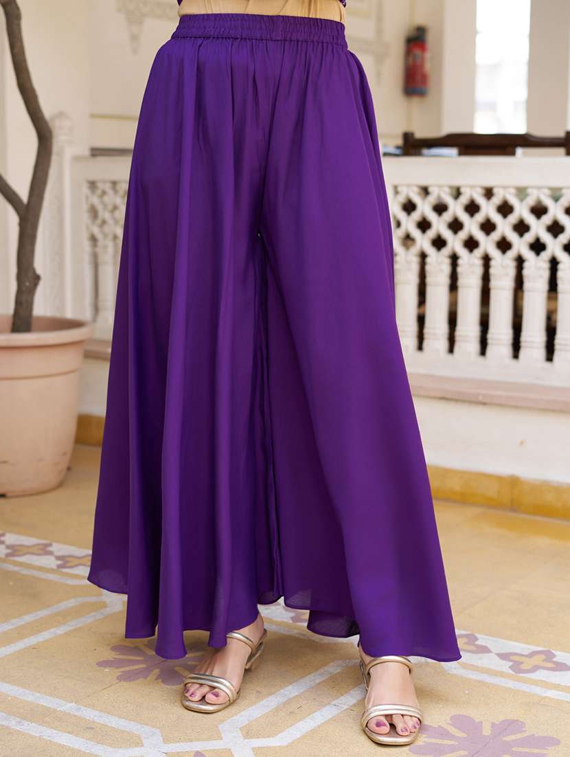 Women Embroidered Three Quarter Sleeves Kurta Palazzo Set With Dupatta - 22627119 -  Standard Image - 5