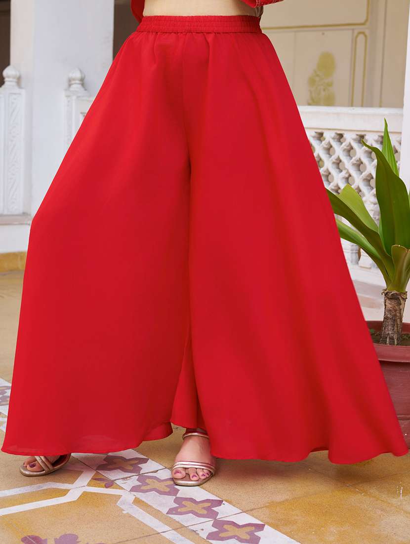 Women Embroidered Three Quarter Sleeves Kurta Palazzo Set With Dupatta - 22627120 -  Standard Image - 5