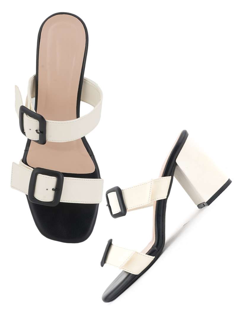 Women Solid Slip On Sandal - 22627525 -  Standard Image - 3