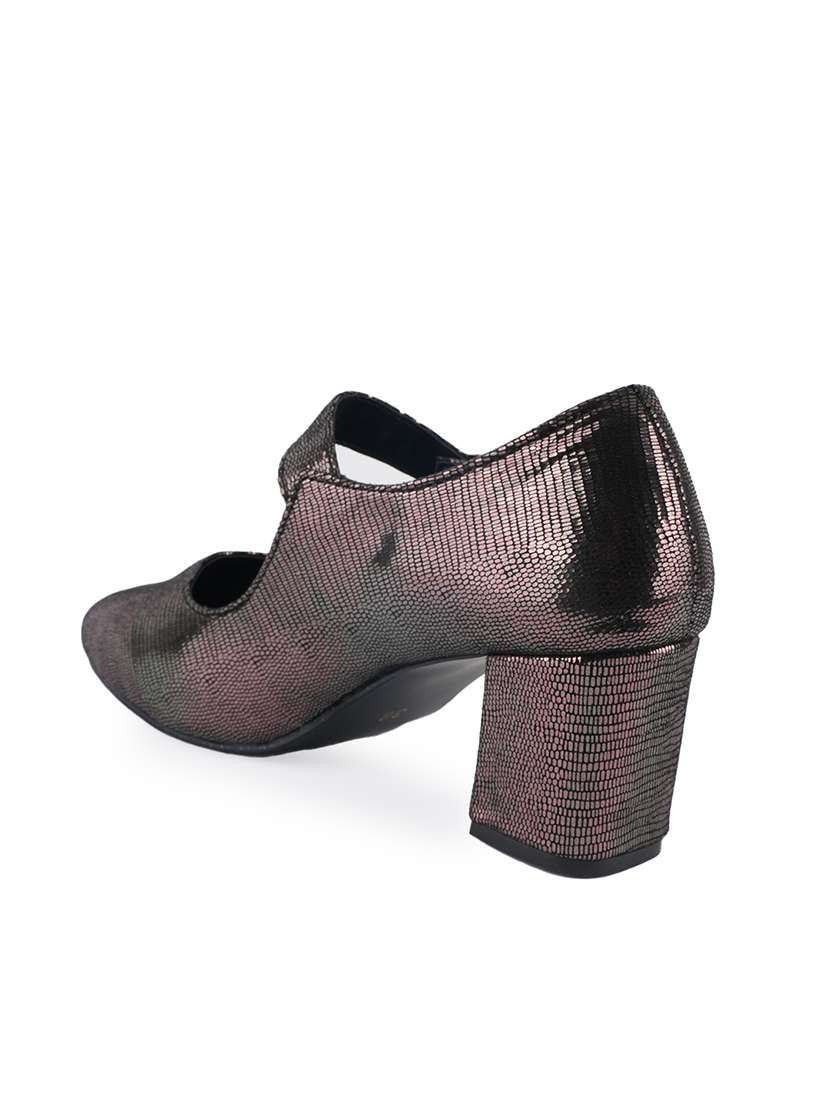 Women Textured Ankle Strap Sandal - 22627589 -  Standard Image - 3