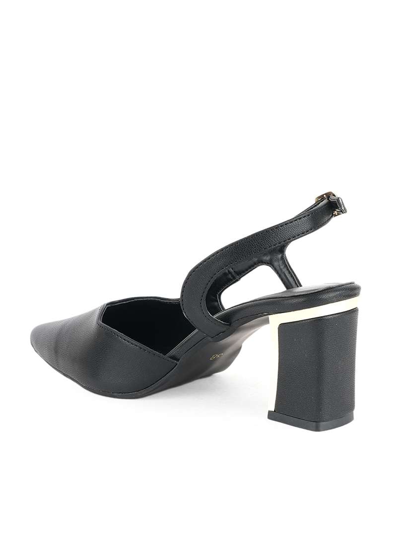 Women Solid Back Strap Sandal - 22627706 -  Standard Image - 3
