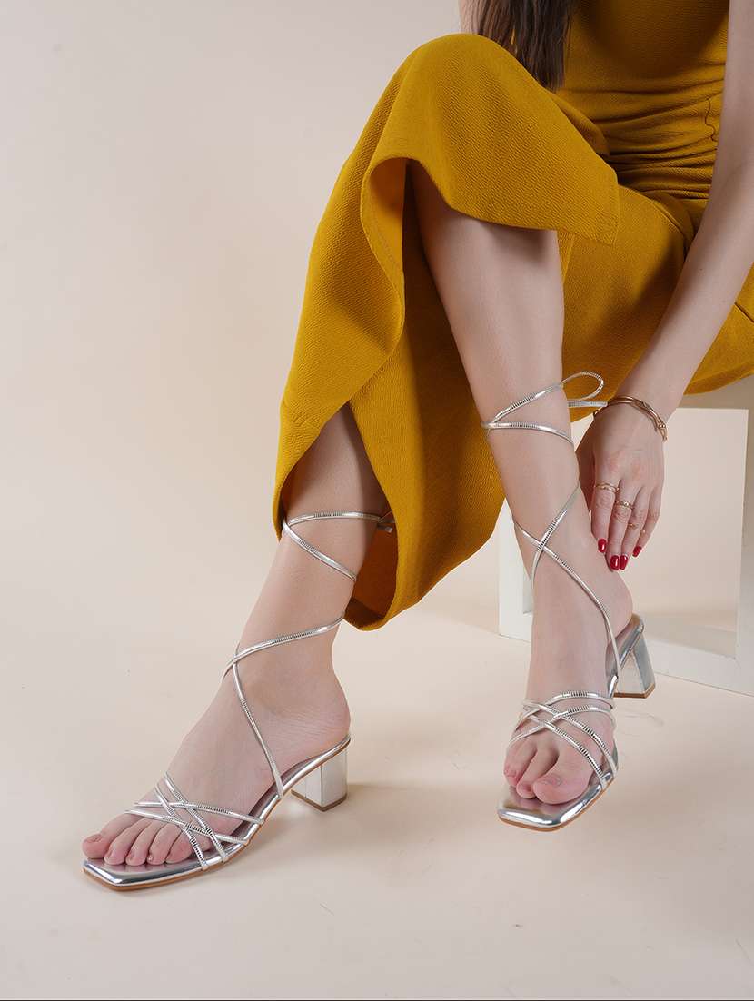 Women Solid Gladiator Sandal - 22627710 -  Standard Image - 3