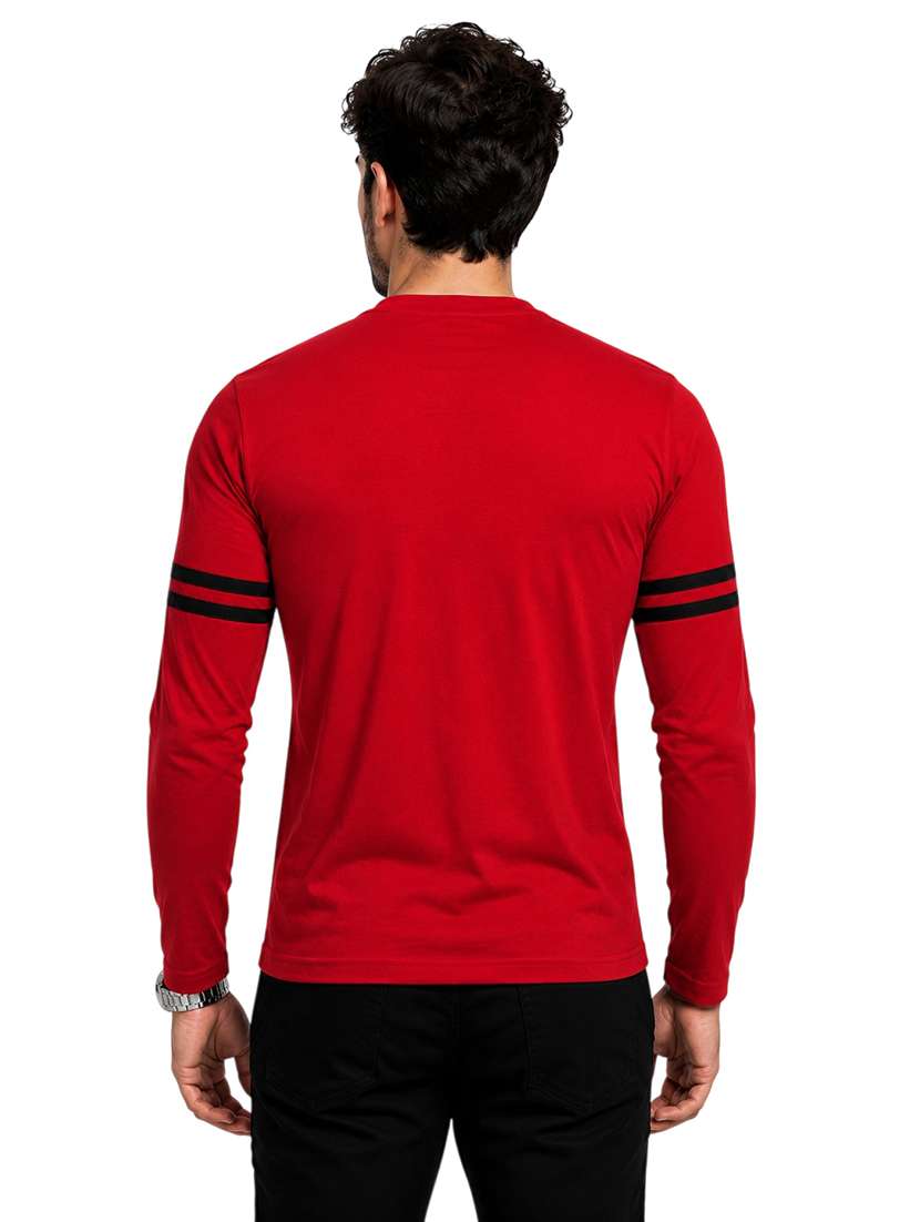 men striped long sleeve slim fit t-shirt - 22639372 -  Standard Image - 3