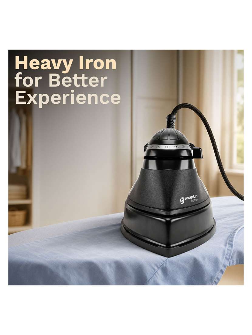 snapup home heavyup dry iron plancha 1000w - 22639545 -  Standard Image - 5