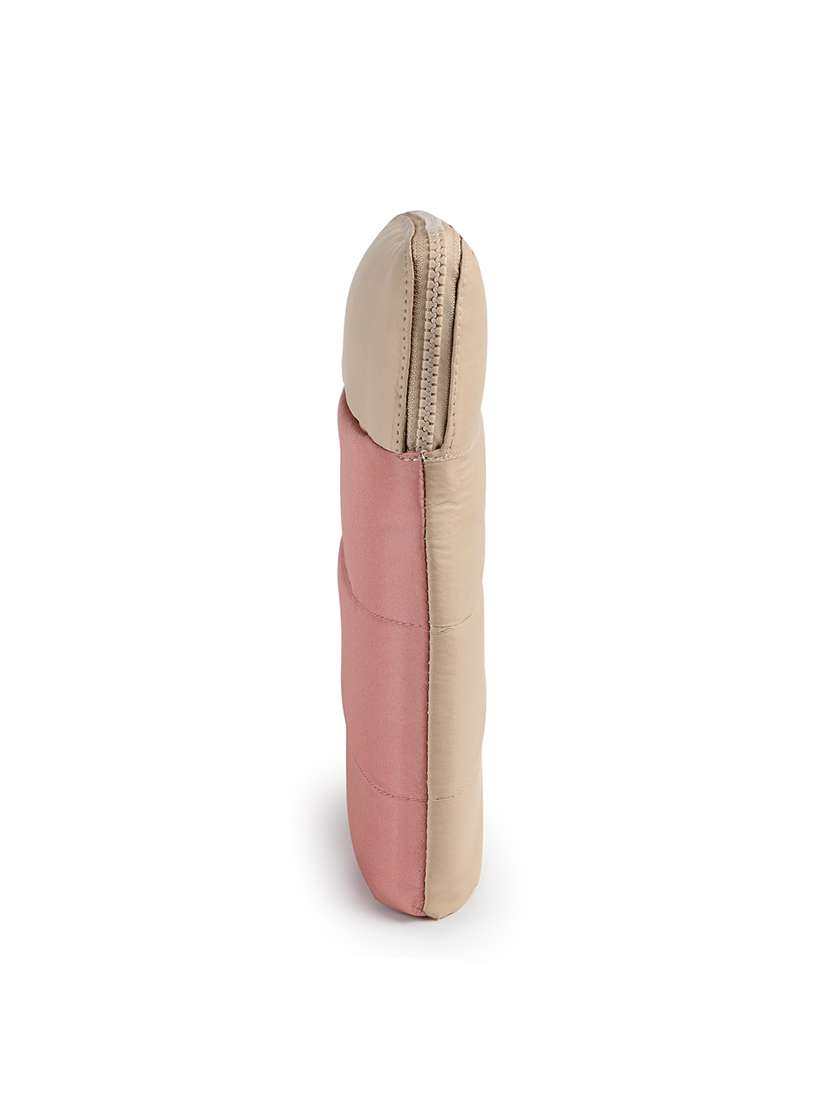 Pink Polyester Quilted Zip Laptop Sleeve - 22642550 -  Standard Image - 5