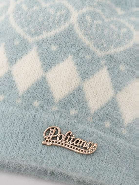 Women Self Design Winter Beanie Cap - 22642725 -  Standard Image - 3