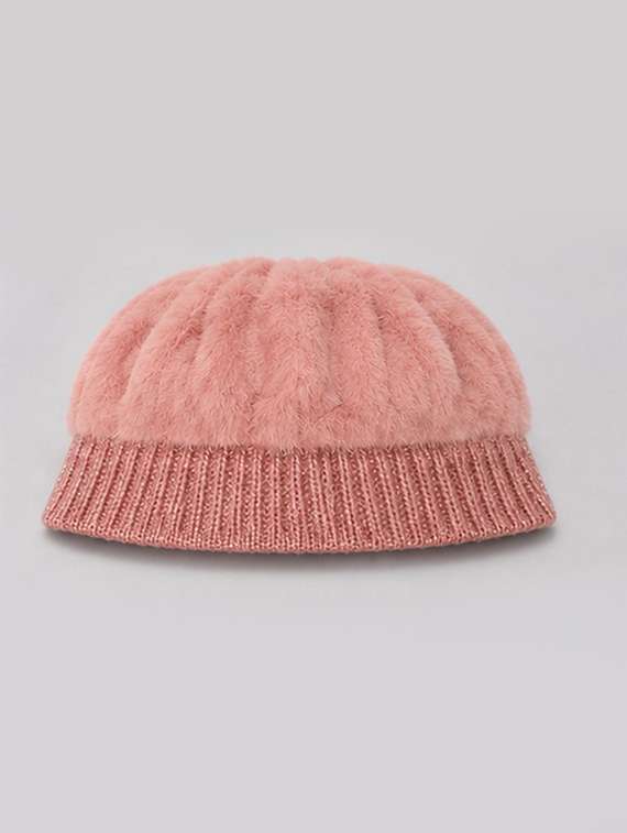 Women Fur Winter Cap With Embellishment - 22642769 -  Standard Image - 3