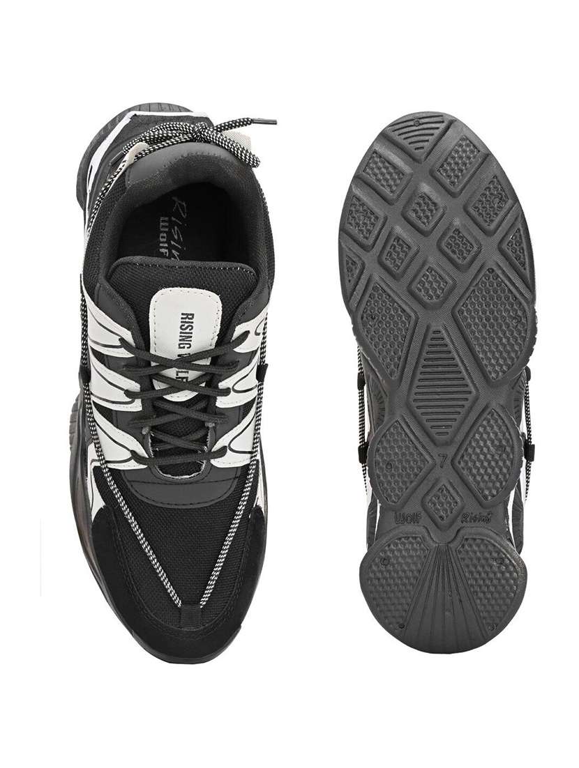 men colourblocked lace up casual shoes - 22657668 -  Standard Image - 3