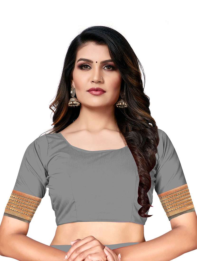 Women Self Design Banarasi Saree With Blouse - 22660354 -  Standard Image - 5