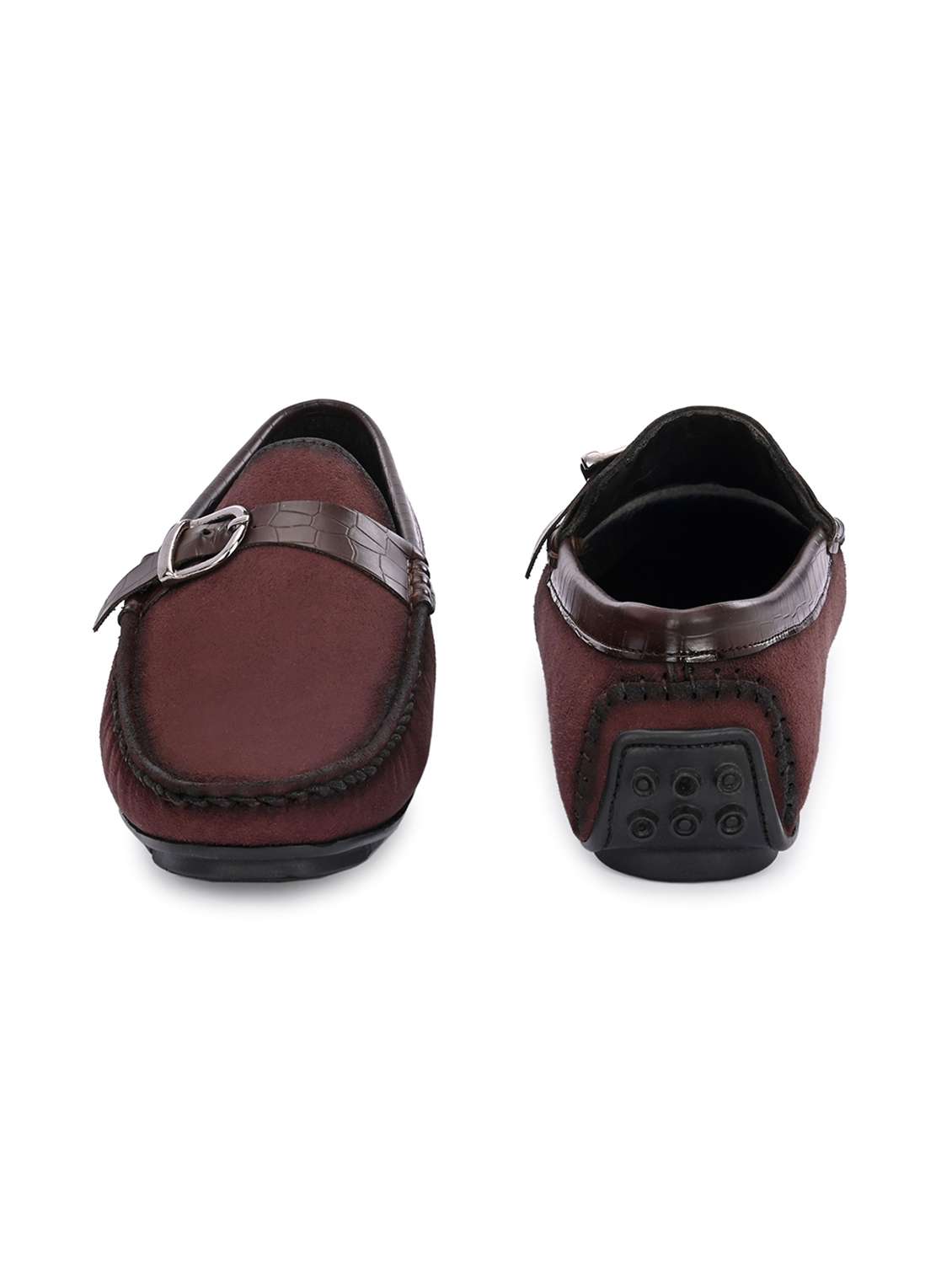 Men Solid Slip On Loafer - 22662509 -  Standard Image - 3