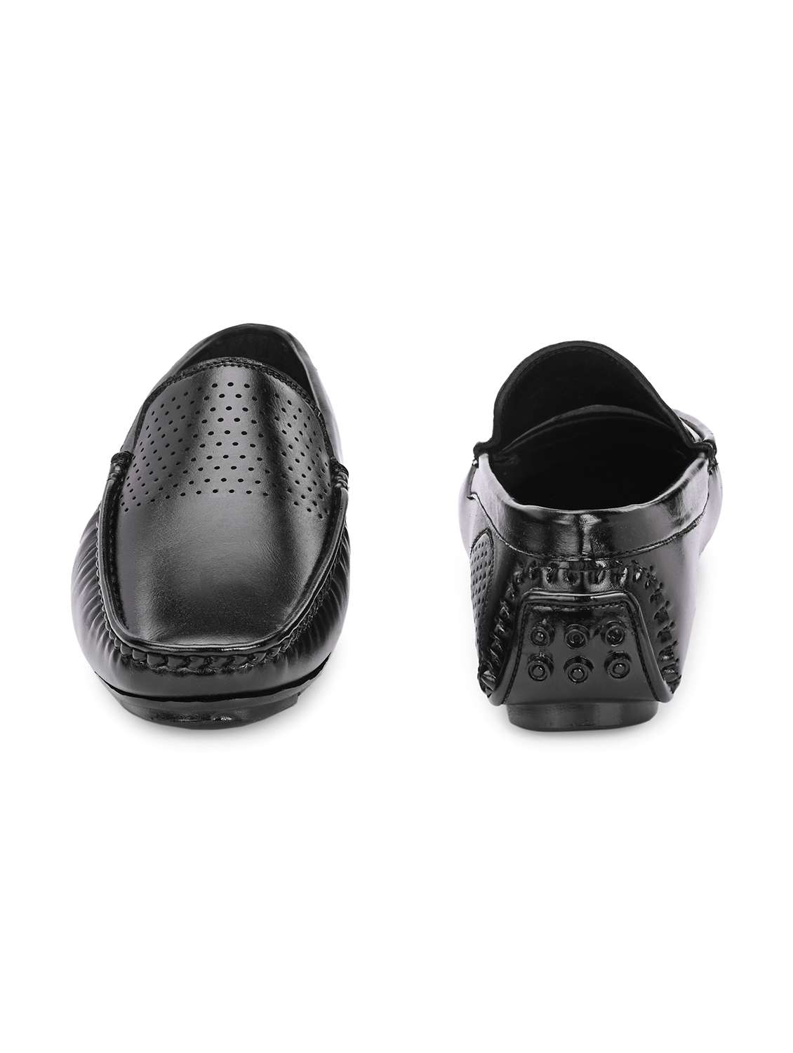 Men Textured Slip On Loafer - 22662510 -  Standard Image - 3