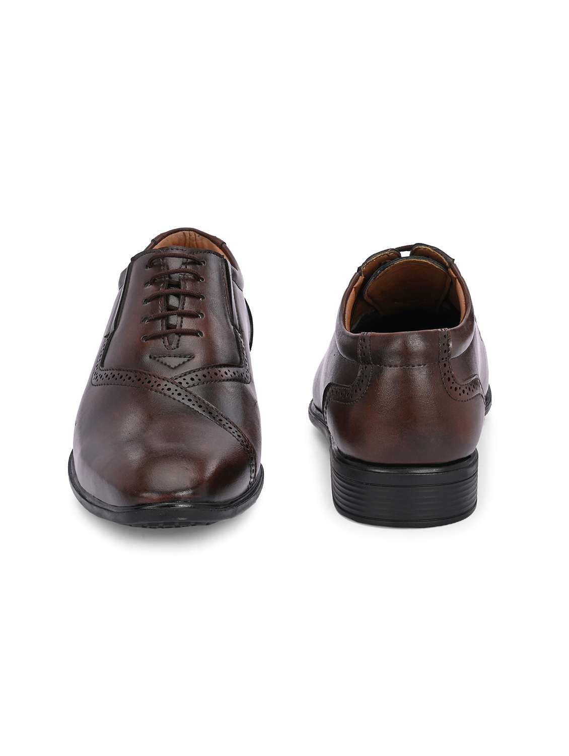Men Textured Lace Up Oxford Shoes - 22662532 -  Standard Image - 3