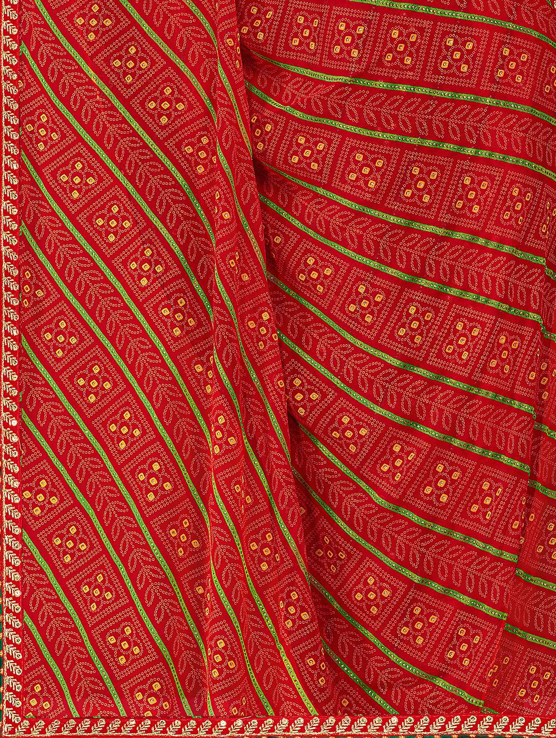 Women Printed Casual Wear Saree With Blouse - 22663367 -  Standard Image - 5